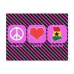 Peace Love Ghana Post Cards