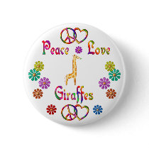PEACE LOVE GIRAFFES PIN