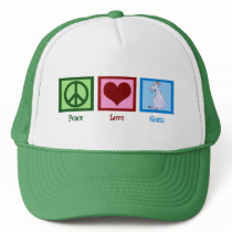 Peace Love Goats Hats