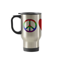 Peace Love Great Pyrenees Mugs