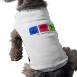Peace Love Greyhound Pet T Shirt
