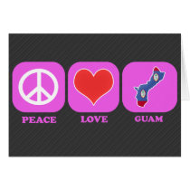 Peace Love Guam Cards