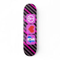 Peace Love Guatemala skateboards by coolcountry Peace Love Guatemala skateboards
