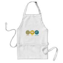 Peace Love Gunsmith aprons
