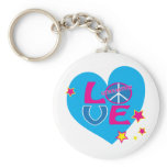 Peace Love Gymnastics Apparel and Gifts keychains