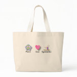 Peace Love Gymnastics Bag