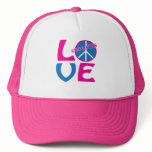 Peace, Love, Gymnastics Gifts and Apparel hats