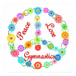 Peace Love Gymnastics Posters