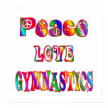 Peace Love Gymnastics Print