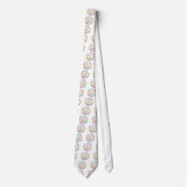 Peace Love Gymnastics Neck Tie