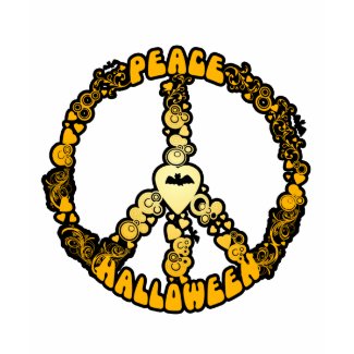 Peace Love Halloween shirt