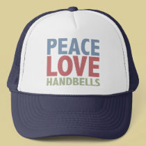Peace Love Handbells hats