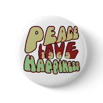 Peace Love Happiness 1969 buttons by PeaceandLove35 Peace Love Happiness 1969 buttons