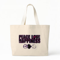 Peace Love Happiness Bag