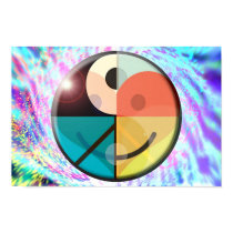 Peace, Love, Happiness, Harmony posters