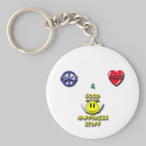 Peace Love Happiness  Keychain keychains
