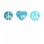 Peace Love Happiness Tee T-shirts