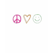 Peace, Love, Happiness t-shirts by shortchica4life Peace, Love, Happiness t-shirts