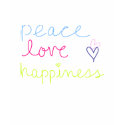 Peace Love Happiness t-shirts