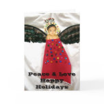 Peace & Love Happy Holidays cards
