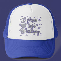 Peace, Love, Harmony hat