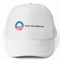 Peace. Love. Health Care Hats