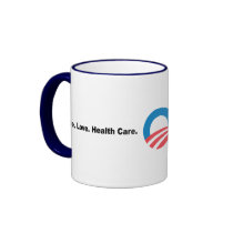 Peace. Love. Health Care Coffee Mug