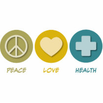 Peace Love Health photo sculptures by 1000suns Peace Love Health photo sculptures