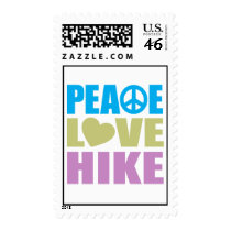 Peace Love Hike Stamps