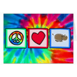 Peace, Love, Hippos Greeting Cards
