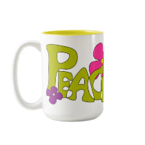 Peace & Love Hippy Mug