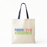 Peace Love Homeschool Tote Bag