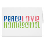 Peace Love Homeschool Greeting Cards
