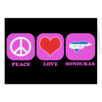 Peace Love Honduras cards
