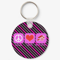Peace Love Hong Kong keychains