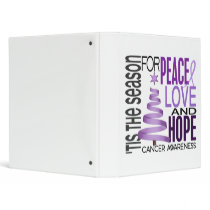 Peace Love Hope Christmas Holiday Cancer binders by awarenessgifts Peace Love Hope Christmas Holiday Cancer binders