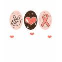 Peace Love Hope For a Cure T Shirt by PinkRibbonTeesGifts Peace Love Hope For a Cure T Shirt
