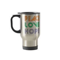 PEACE  LOVE HOPE mugs