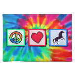 Peace, Love, Horses Placemat