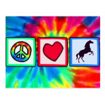 Peace, Love, Horses Post Cards