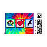 Peace, Love, Horses Postage