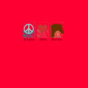 peace_love_horses t-shirts