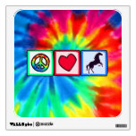Peace, Love, Horses Wall Graphics