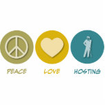Peace Love Hosting Photo Cut Outs