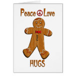 Peace Love Hugs Greeting Cards