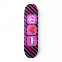 Peace Love Hungary skateboards