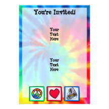 Peace, Love, Ice Skate Cards
