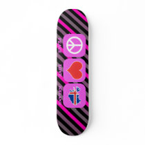 Peace Love Iceland skateboards by coolcountry Peace Love Iceland skateboards
