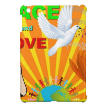 Peace & Love iPad Mini Cases