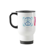 Peace, Love & Irish Luck 2 Travel Mug